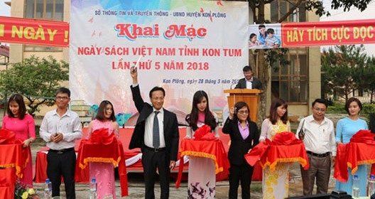 Tổ chức Ngày sách Việt Nam tỉnh Kon Tum lần thứ 6 - năm 2019