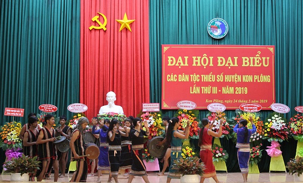 Tổ chức Đại hội đại biểu các dân tộc thiểu số huyện Kon Plông lần thứ III, năm 2019