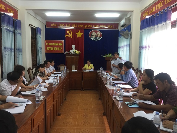 Họp Ban chỉ đạo đại hội đại biểu các DTTS huyện Kon Rẫy lần thứ III năm 2019