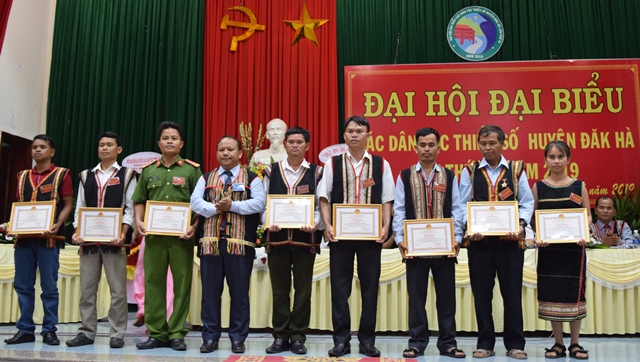 Huyện Đăk Hà: Tổ chức Đại hội Đại biểu các dân tộc thiểu số cấp huyện lần thứ III năm 2019