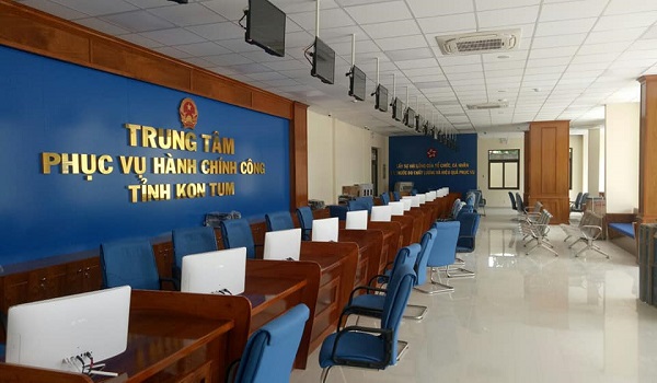 Trung tâm phục vụ Hành chính công tỉnh Kon Tum chính thức đi vào hoạt động từ ngày 18/7/2019